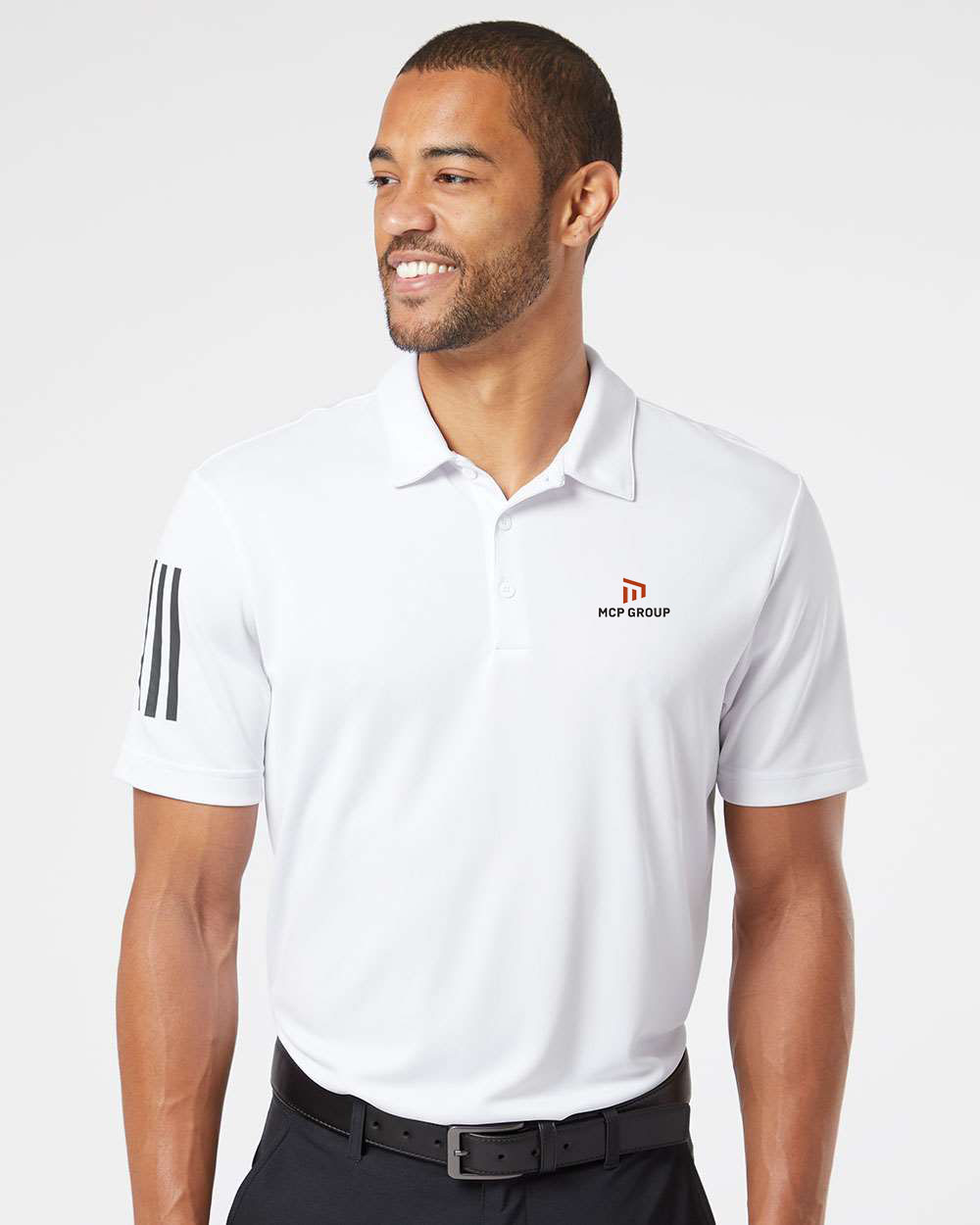 Adidas - Floating 3-Stripes Sport Shirt.  A480